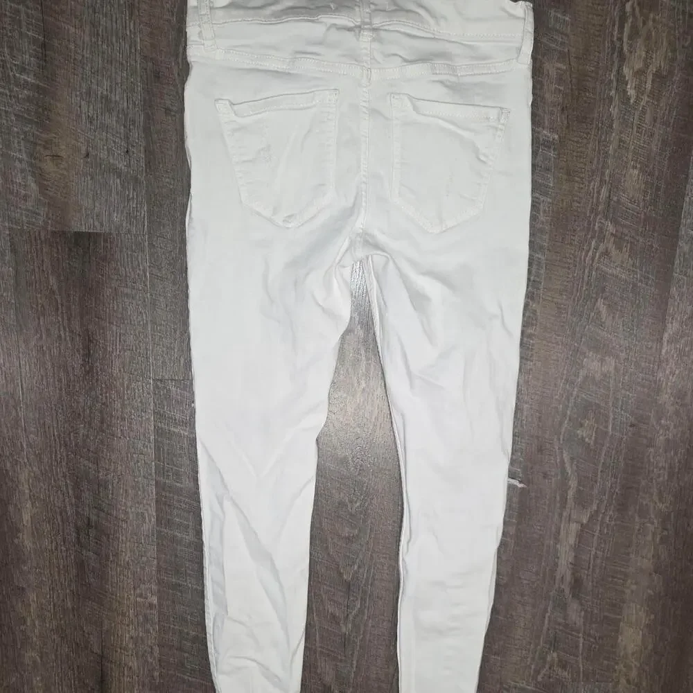 Free people white skinny jeans